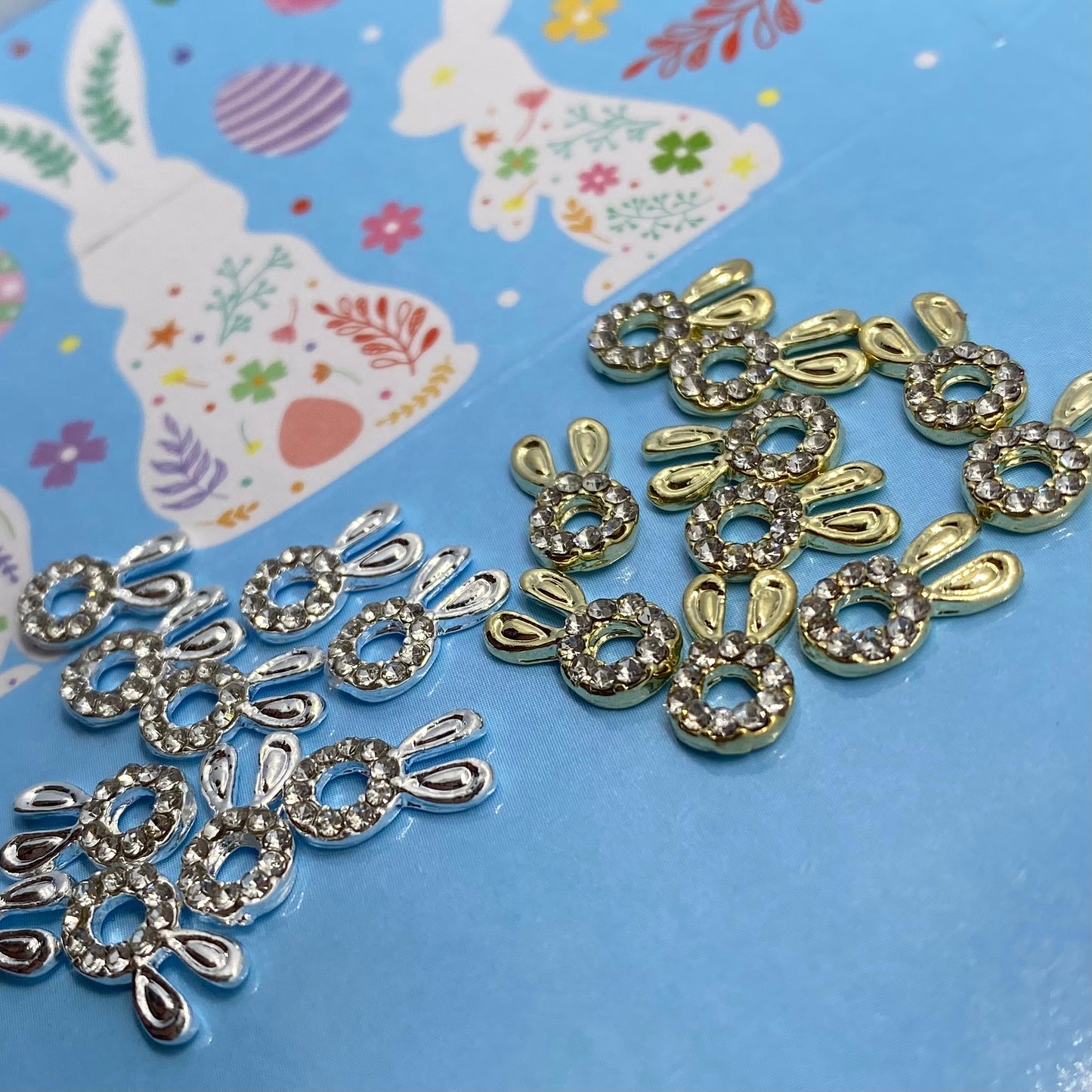 10pcs Bunny 3D