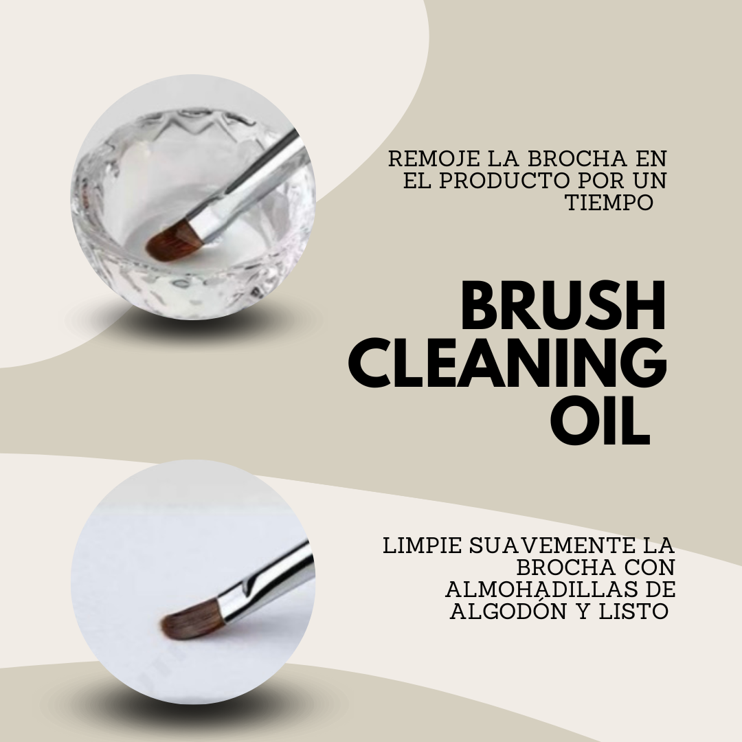 Brush Cleaning Oil